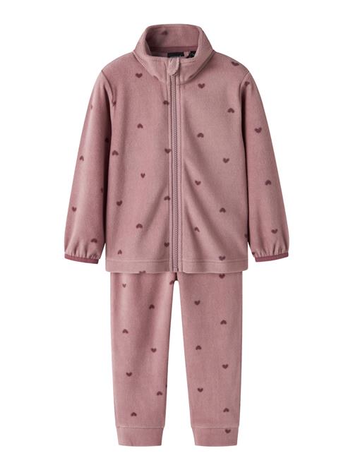 NAME IT Fleece Sæt Spektra Woodrose