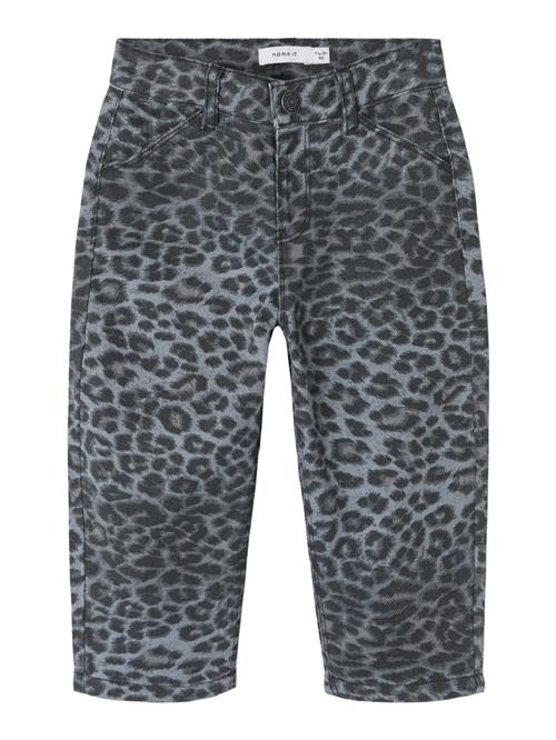 Se NAME IT Mom Jeans Bella Twill Nght Owl Grey Leopard hos SmartKidz
