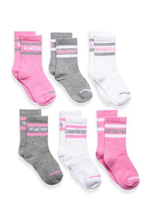 6W-6Pk Crew Sock Converse Patterned