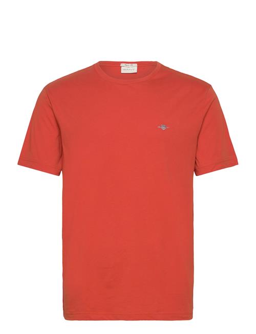 Reg Shield Ss T-Shirt GANT Orange