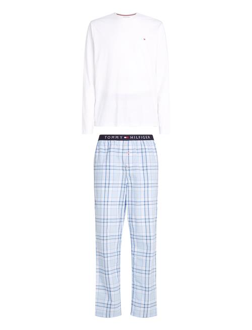 Ls Pant Woven Set Print Tommy Hilfiger White