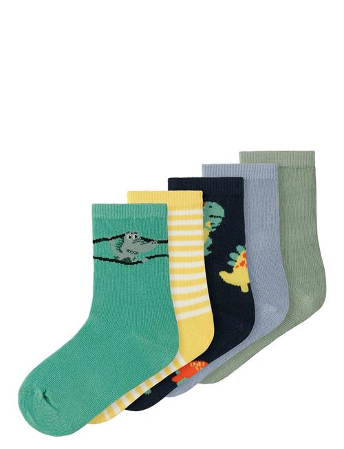 Nmmvagn 5P Sock Name It Patterned