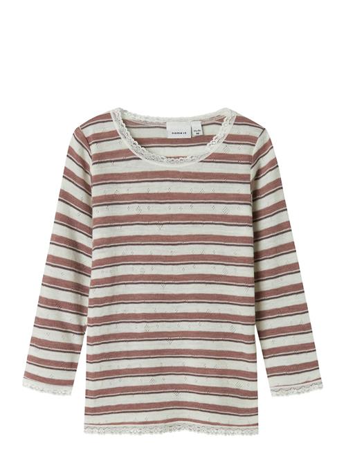 Nmfwang Wool Needle Ls Top Noos Name It Pink