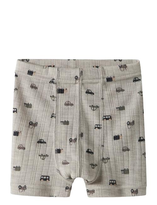 Nmmwang Wool Needle Boxer Name It Grey