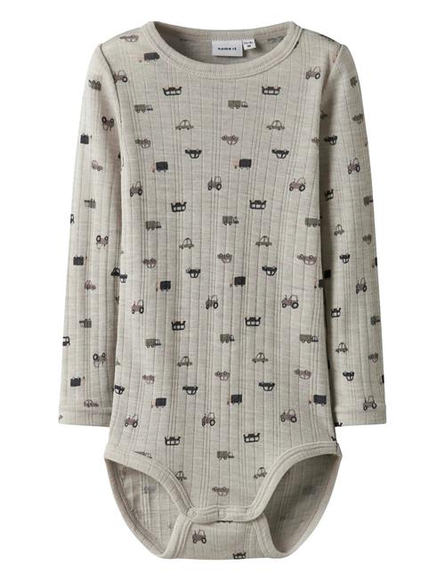 Nmmwang Wool Needle Ls Body Name It Grey