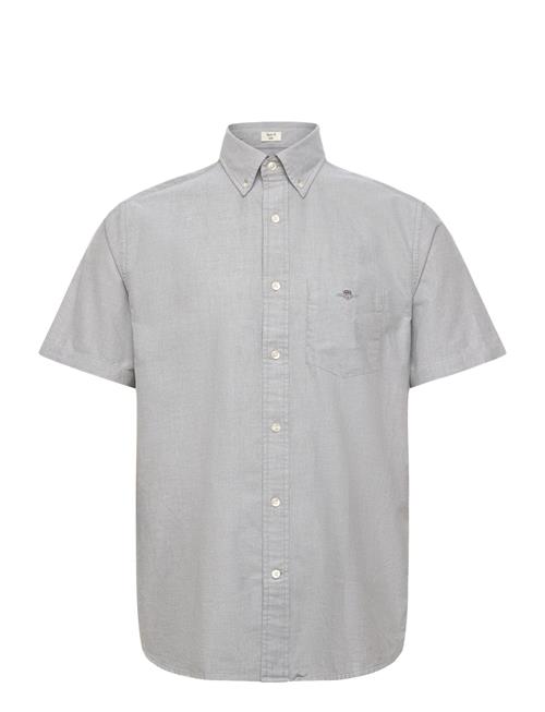 Reg Classic Oxford Ss Shirt GANT Purple