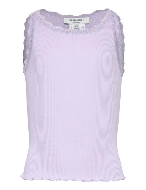 Rkbalta Sl Short Lace Top Rosemunde Kids Purple