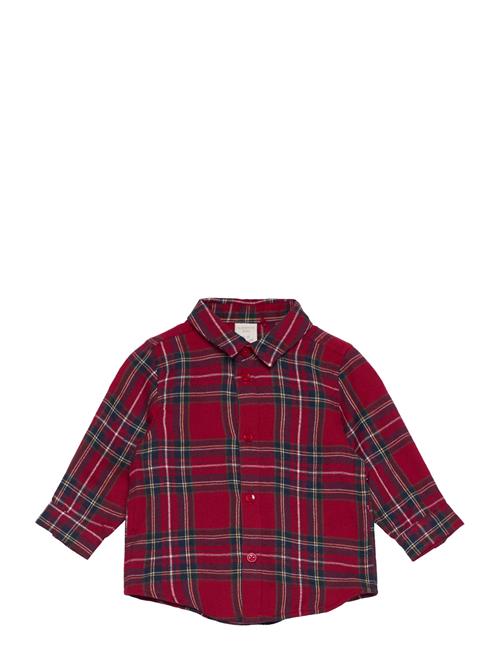 Shirt Check Lindex Red
