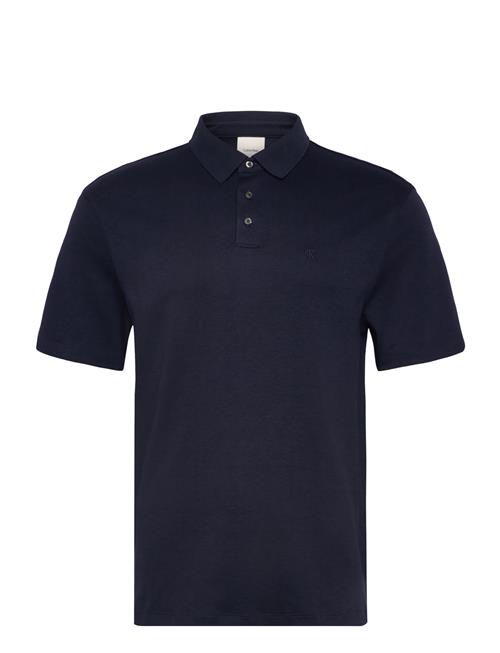 Ss Supima Chest Emb Polo Calvin Klein Navy