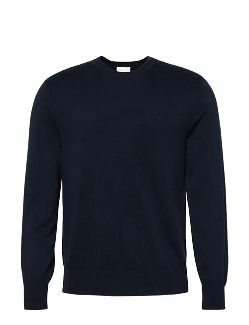 Ls Supima Cotton Crew 14Gg Calvin Klein Navy