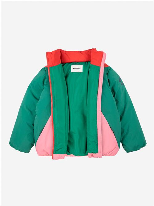 Bobo Choses Tic Tac Toe Color Block Anorak Multicolor  Multicolor 10-11 Years  Grøn  10-11 år  kvinde