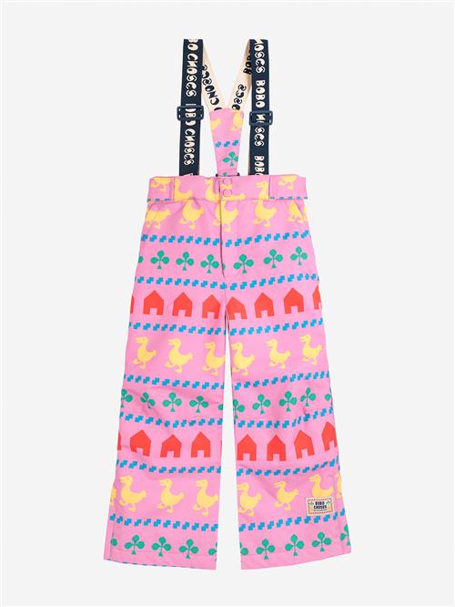 Bobo Choses Farm All Over Ski-anorak Fuchsia  Fuchsia 8-9 Years  Lyserød  8-9 år  kvinde