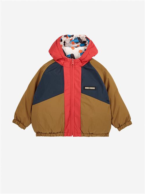 Bobo Choses Doggy Mate All Over Vendbar Jakke Multicolor  Multicolor 18 Months  Brun  18 måneder  Unisex