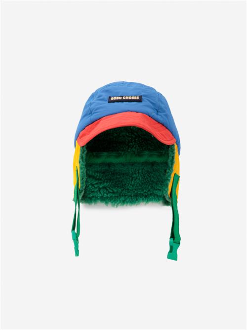 Bobo Choses Bobo Choses Color Block Vinterhue Multicolor  Multicolor 54 cm  Blå  54 cm  mand