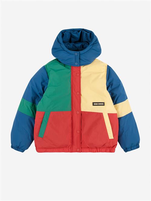 Bobo Choses Bobo Choses Color Block Anorak Multicolor  Multicolor 6-7 Years  Grøn  6-7 år  mand