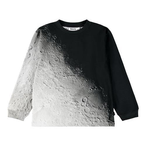 Molo Rube T-shirt Med Lange Ærmer Moon Fade  Moon Fade 104 cm  Sort  104 cm  mand