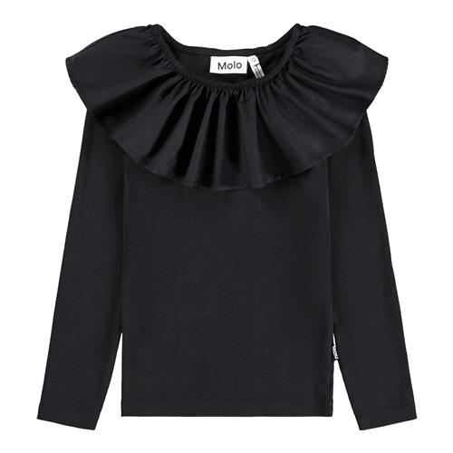 Molo Renate T-shirt Med Lange Ærmer Black  Black 122/128 cm  Sort  122/128 cm  kvinde