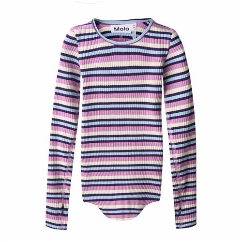 Molo Rochelle Langærmet T-shirt Cosmic Stripe  Cosmic Stripe 134/140 cm  Lyserød  134/140 cm  kvinde