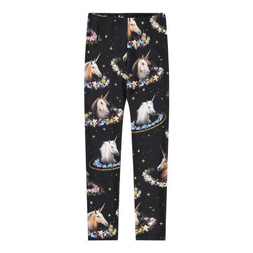 Molo Niki Leggings Magical Galaxies  Magical Galaxies 104 cm  Sort  104 cm  kvinde