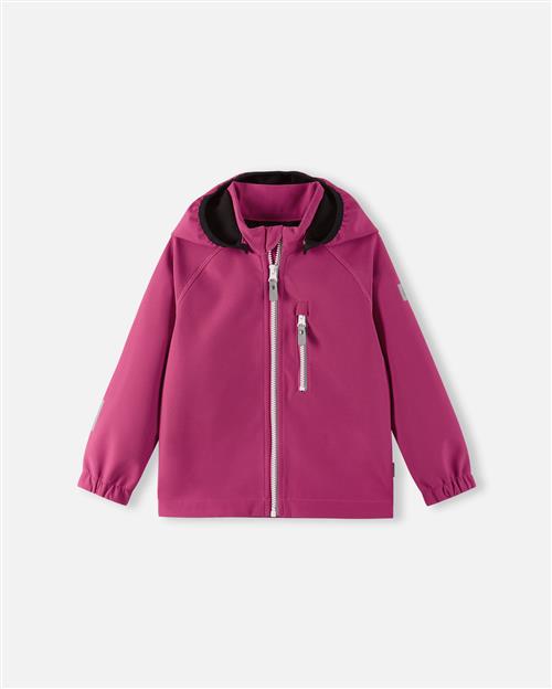 Reima Vantti Softshell Jakke Rosy Berry  Rosy Berry 104 cm  Lyserød  104 cm  Unisex