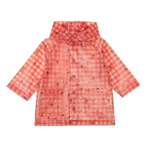 Flöss Caila Regnfrakke Berry Gingham  Berry Gingham-3-4 years  Rød  3-4 år  kvinde