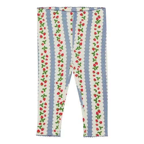 Flöss Fresa Leggings I Jersey Ella Aop  Ella Aop-92 cm  Blå  92 cm  kvinde
