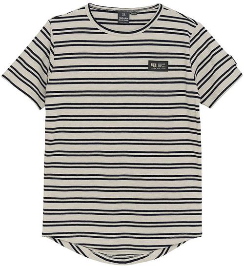 Indian Blue Jeans T-shirt - Light Grey Melange