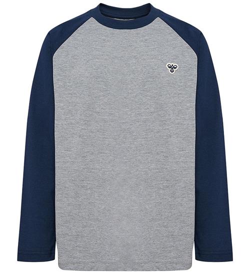 Hummel Bluse - HmlJR - Dress Blues m. Logo