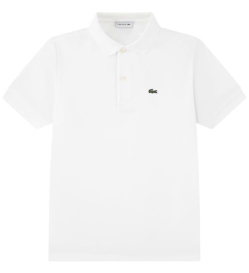 Lacoste Polo - Piqué - Hvid