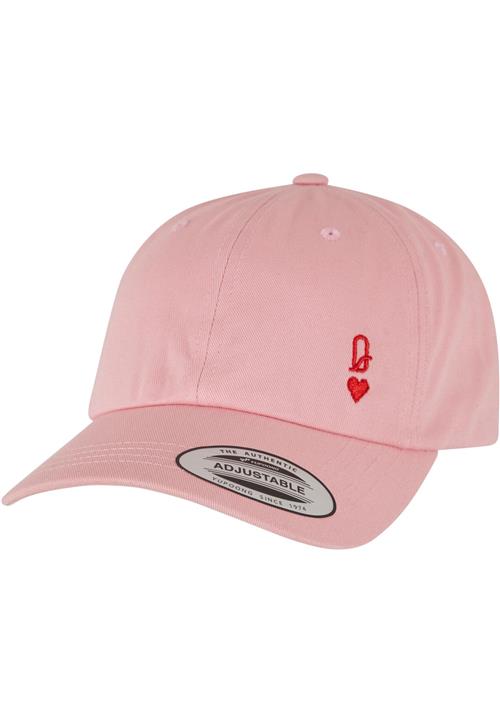 Miss Tee Hætte 'Queen Card'  pink / rød / sort