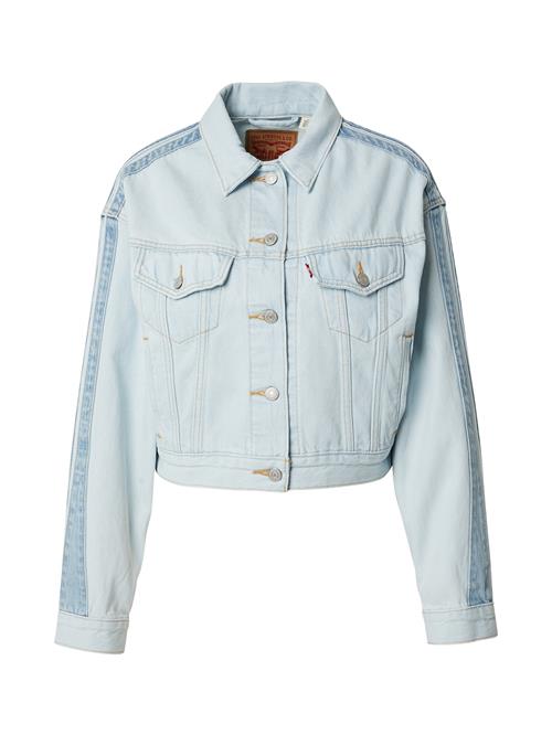 LEVI'S ® Overgangsjakke 'Shrunken 90's Stripe Trucker Jacket'  lyseblå