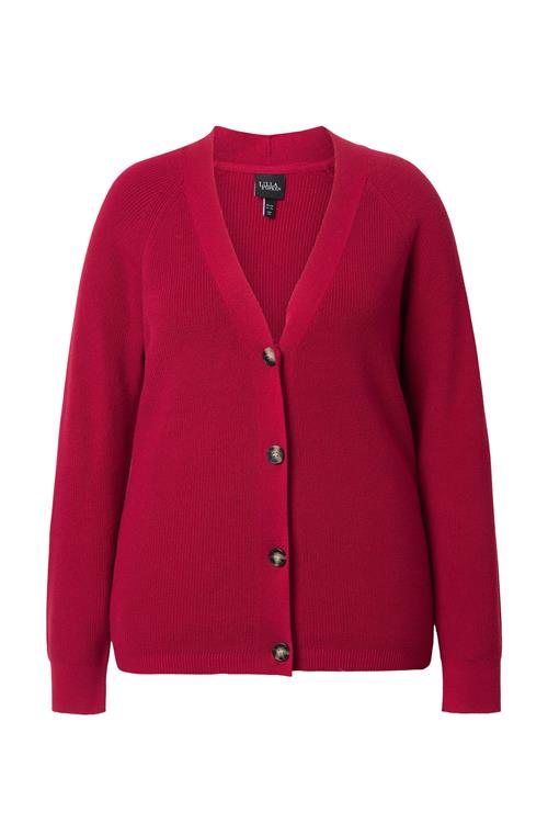 Ulla Popken Cardigan  rubinrød