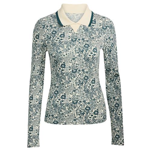 ADIDAS ORIGINALS Shirts 'Adidas Originals X Liberty London'  mørkegrøn / uldhvid
