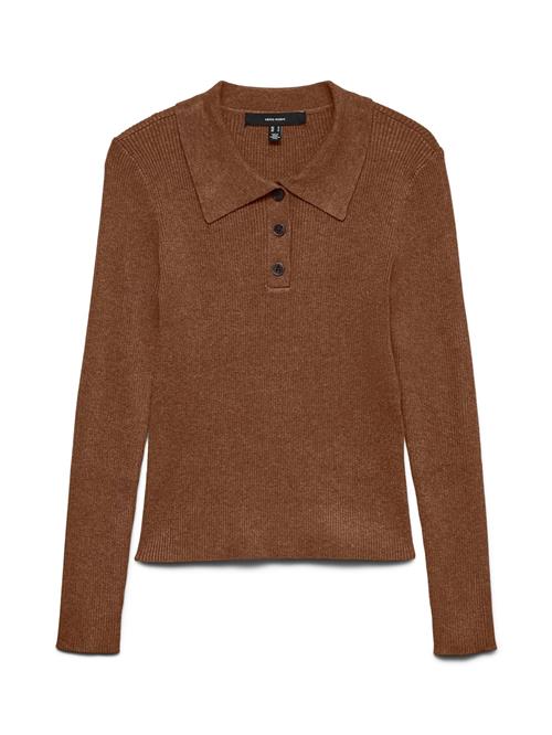 VERO MODA Pullover 'VMSILJERIB'  brun