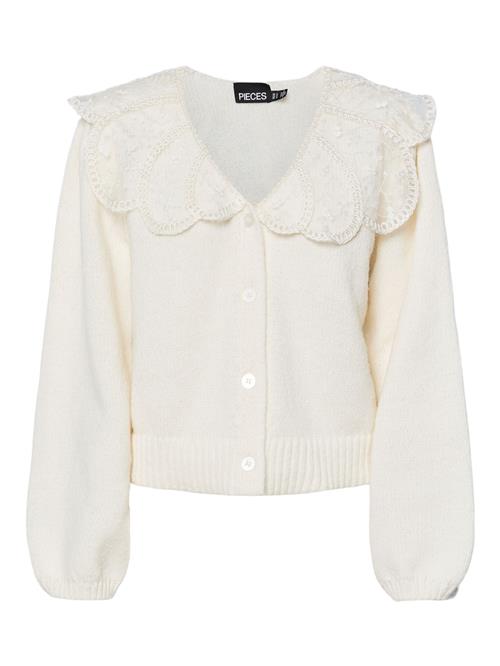PIECES Cardigan 'PCABBY'  hvid