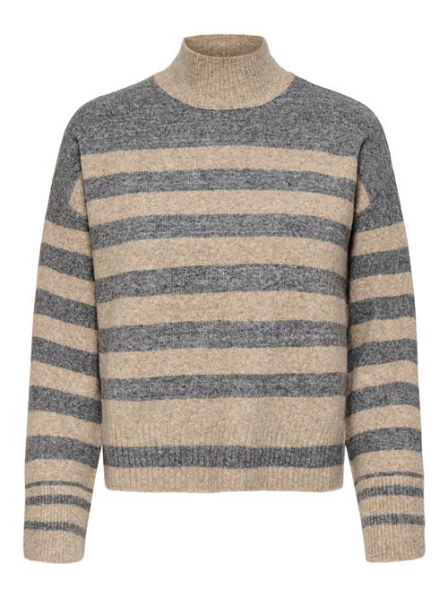 ONLY Pullover 'ONLHEIDI'  beige / grå