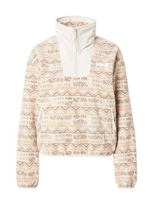 COLUMBIA Sportspullover 'Sequoia Grove'  creme / brun / brokade / orange