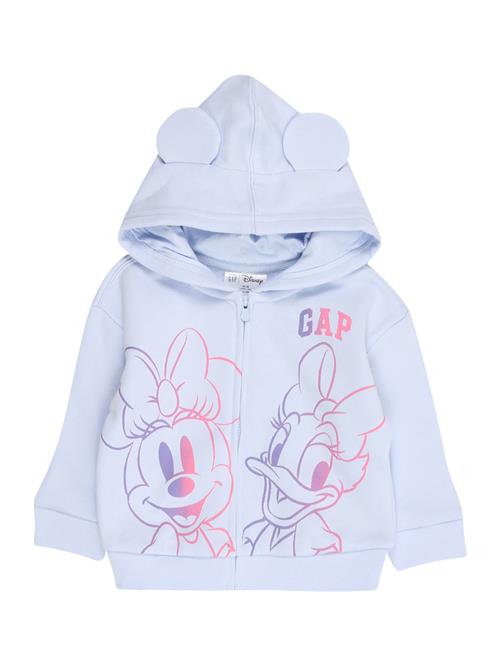 Se GAP Sweatjakke 'V-DIS'  pastelblå / lilla / lys pink ved About You