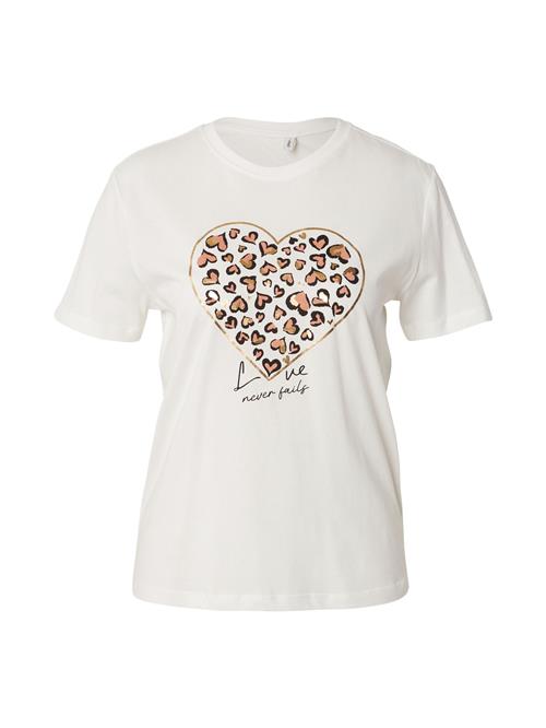 ONLY Shirts 'ONLTanya'  brun / guld / sort / hvid