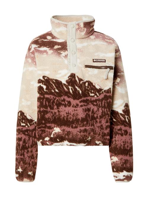 COLUMBIA Sportspullover 'Helvetia™ II'  lysebeige / brun / mørkebrun