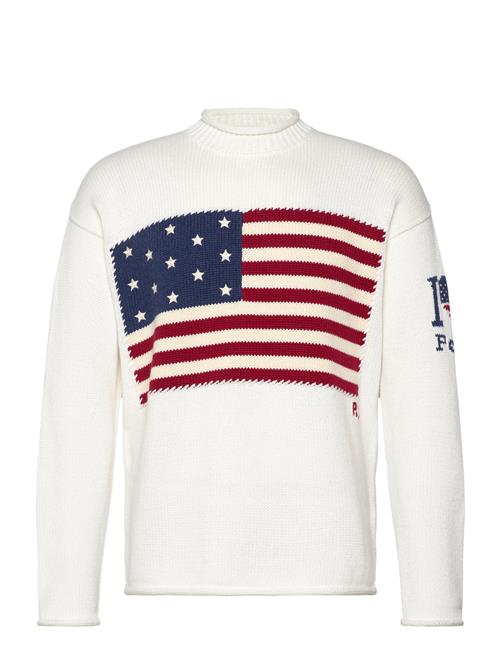 The I Heart Polo Flag Sweater Polo Ralph Lauren White
