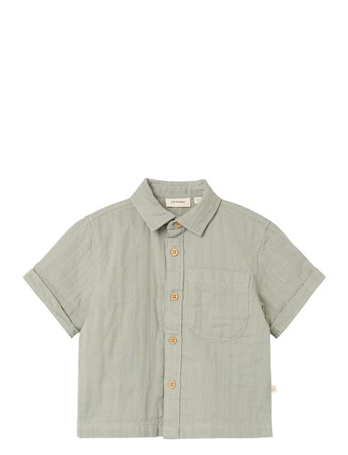 Nmmfelix Ss Loose Shirt Lil Lil'Atelier Green