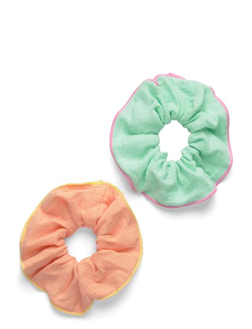 Pack Of 2 Hair Scrunchies Mango Pink