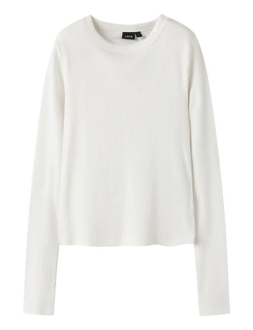 Nlfhinaja Ls Solid Short S Top Noos LMTD White