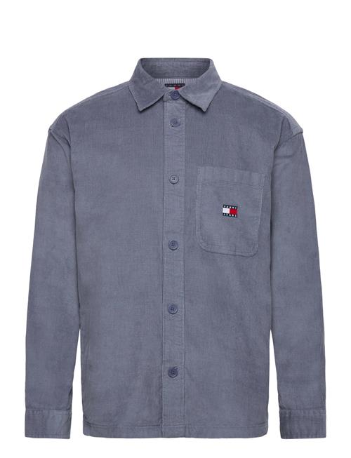 Tjm Brick Cord Overshirt Ext Tommy Jeans Blue