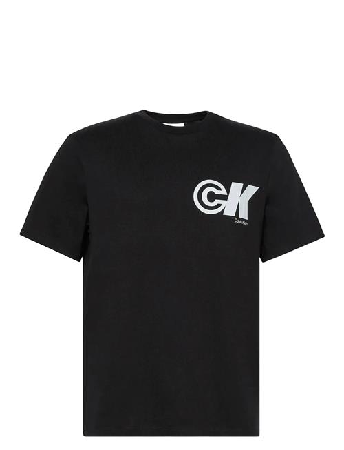 Ss 20S Ck Sport Logo Graphic Tee Calvin Klein Jeans Black