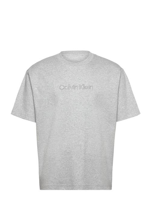 A - Rel Fashion Logo Tee Calvin Klein Grey