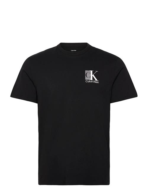 Ss 30S Eu Sp Ck Abstract Graphic Calvin Klein Black