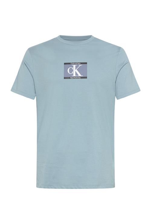 Ss 30S Eu Sp Ck Box Tape Graphic Calvin Klein Blue