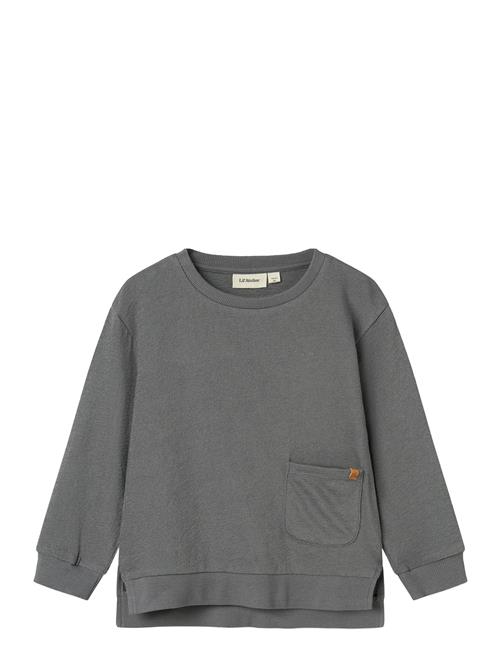 Nmmdias Ls Luk Sweat Lil Lil'Atelier Grey